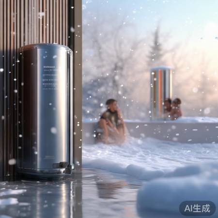 室外燃气热水器，舒适方便。