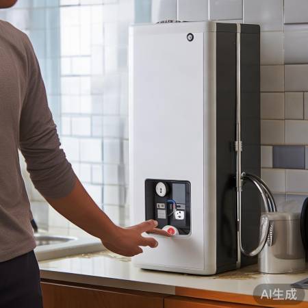 “滚筒热水器,注意安全使用”