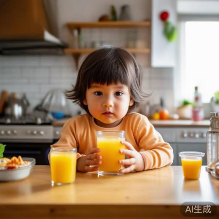 感冒补水：温水果汁电解质