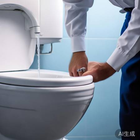 马桶冲水不稳，调节螺钉即可解决