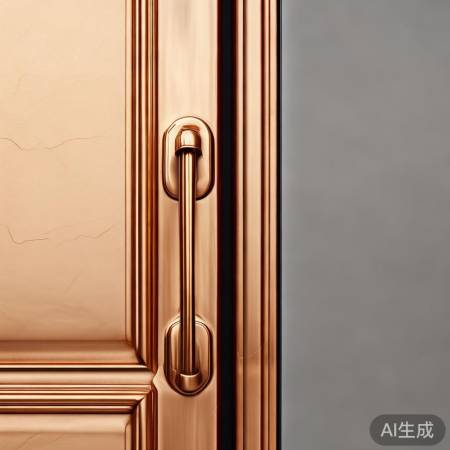 真铜门，细节极致，舒适住家