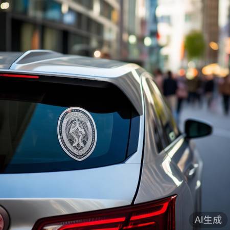 车贴彰显责任感