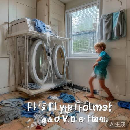 洗衣机托架不牢固,安全隐患大