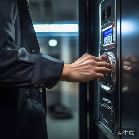 输入密码开保险柜