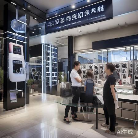 珠海家居馆指纹锁多，服务热情