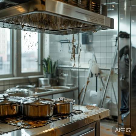 排油烟机需清洗，如肺需呼吸