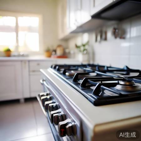 燃气灶安全，远离易燃物