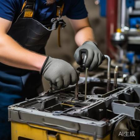 更换油烟机转子，确保牢固