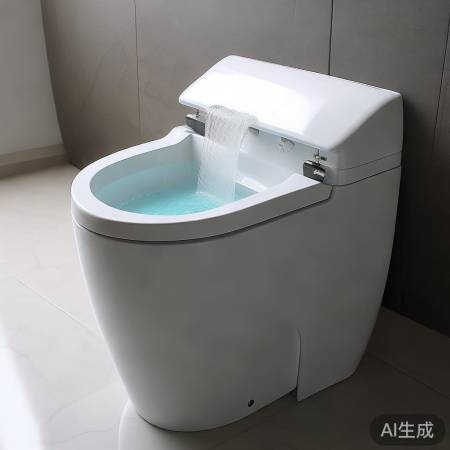 智能马桶自动清洁，解放双手