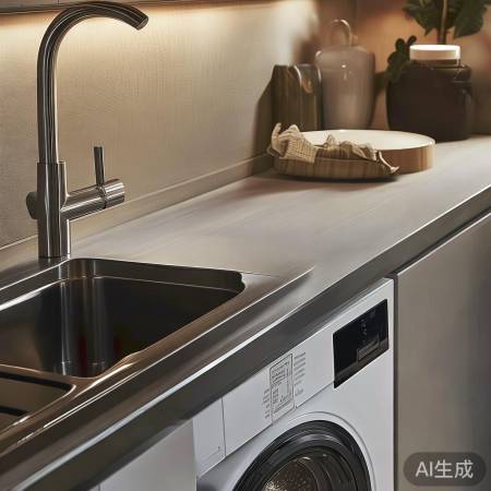 挑选吧台洗衣机柜，以人为本