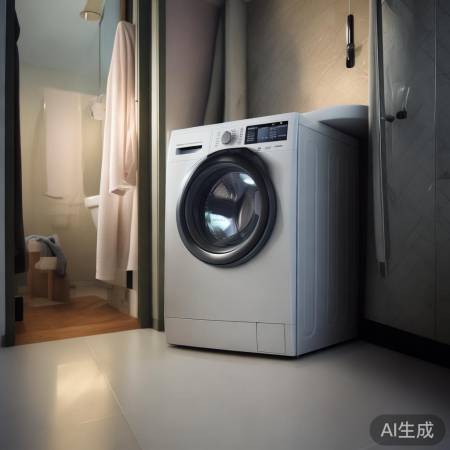 小卫生间洗衣机角落装