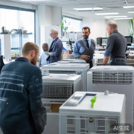 考察租赁公司设备与态度