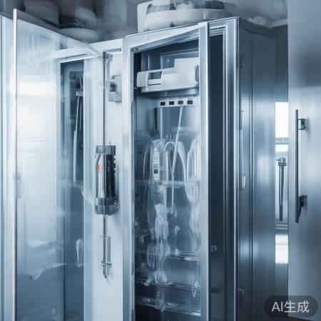 消毒柜清洗完毕