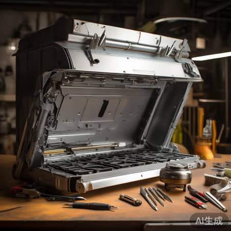 准备拆解商用油烟机