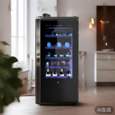 红酒柜操作简便，贴心设计