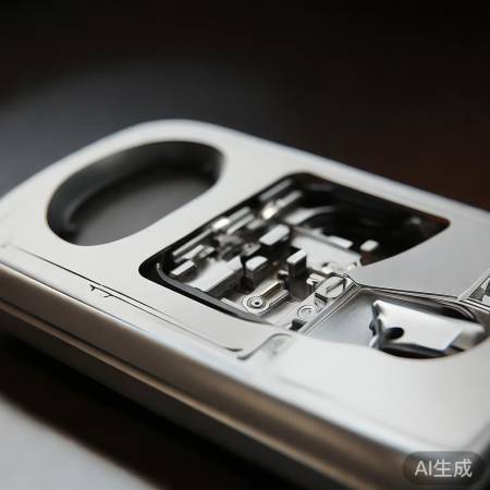 打开指纹锁外壳