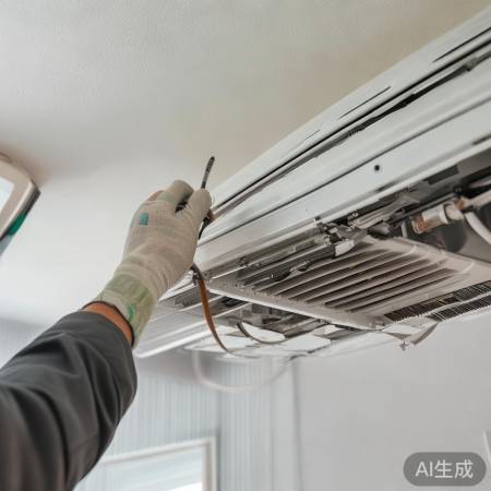 清理空调滤网散热片