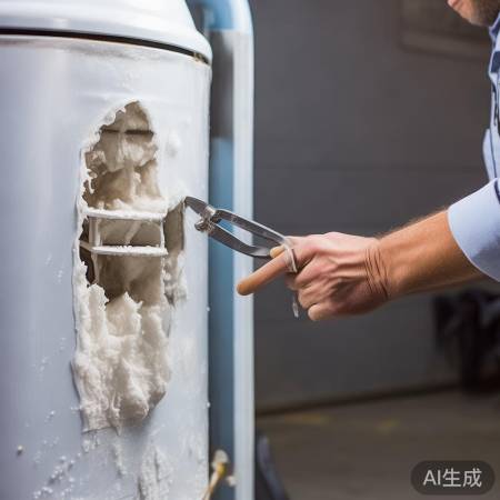 热水器保温层坏了，换新即可。