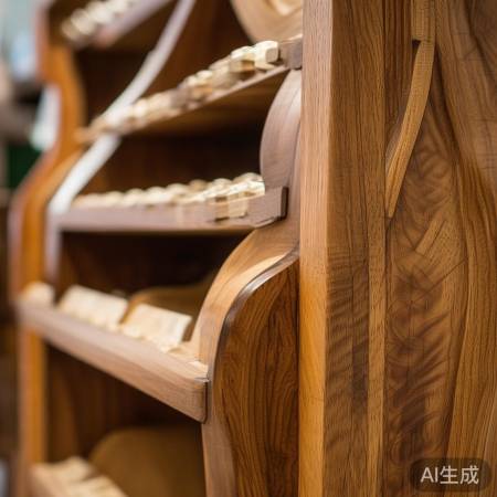 红酒柜：精细雕刻艺术