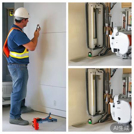 工具准备，检查墙壁坚固