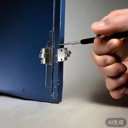 拧紧铰链，保障门体安全