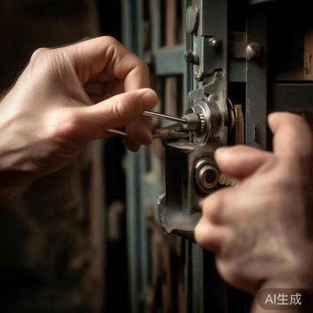 细铁丝/牙签撬锁，轻柔以免损坏