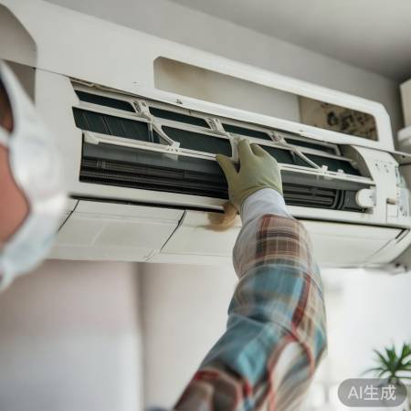 空调清洗看过敏情况