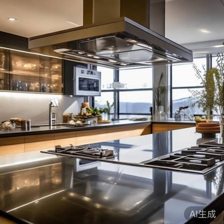 厨房油烟机，美观实用必备