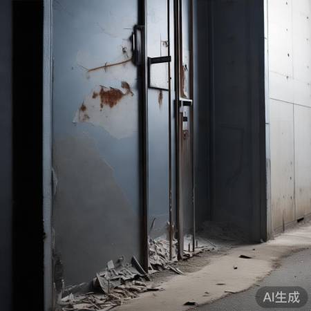 不合格防盗门隐患大