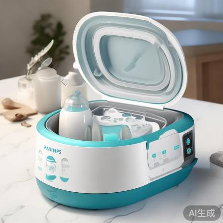 “婴儿消毒柜，安全无忧”