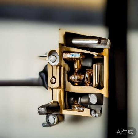 检查锁体内部零件