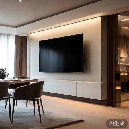 电视墙变多功能区