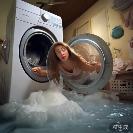 女友误入洗衣机陷阱