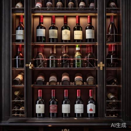 红酒柜艺术搭配