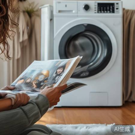 “洗衣机桶盖防震垫，降噪神器”