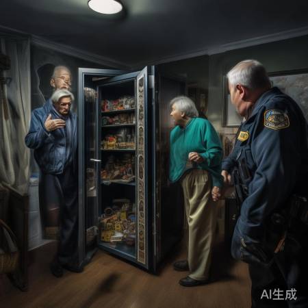 保姆偷保险柜，警察介入调查