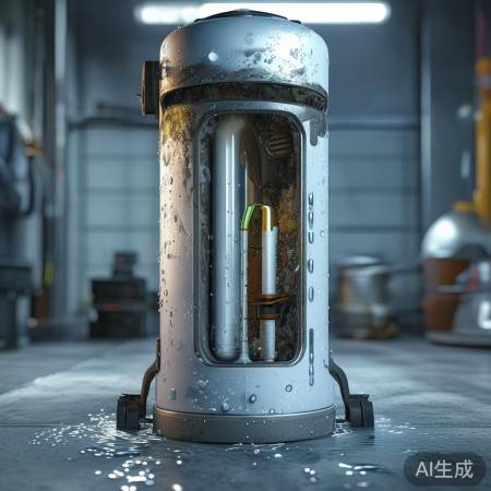 电热水器内部结构故障，振动噪音