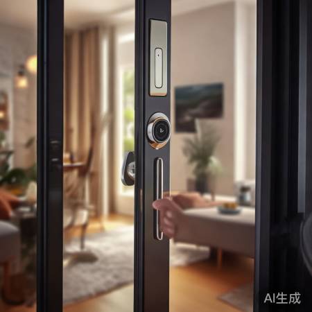 智能锁，一键回家享温馨