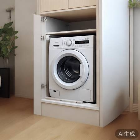 小型洗衣机/洗衣机柜，美观实用