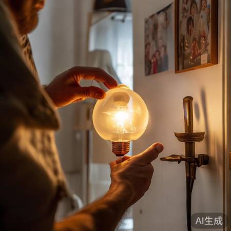 “检查灯管，按序装回”