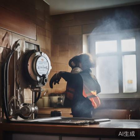 检查燃气管道，通风报修