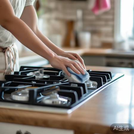 燃气灶清洁小窍门