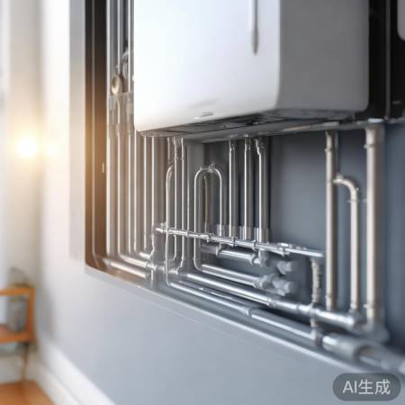 壁挂炉管道布局关键，美观隐蔽