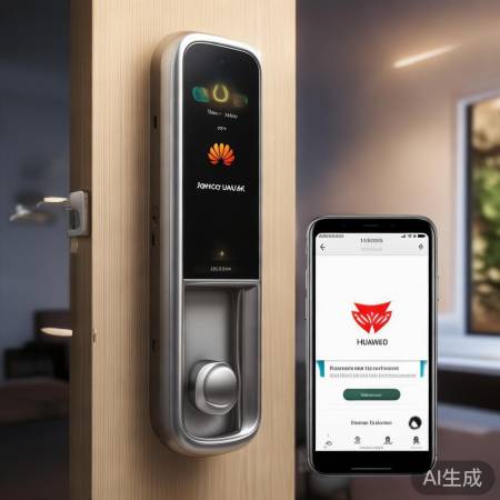 华为智能锁，远程控制，方便快捷