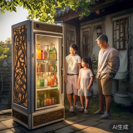 古风冰箱，夏日清凉神器