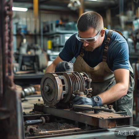 “移除旧电机”