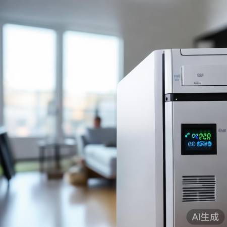 中央空调能效比高，省电好。