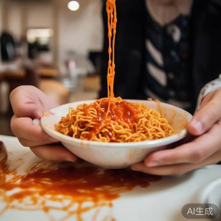 泡面加肯德基酱，味道独特