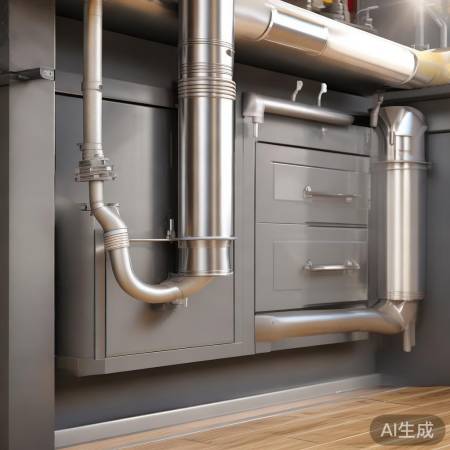 排气管连接室外，防漏气