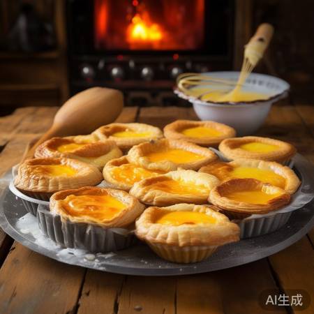 蛋挞水制作及烘烤